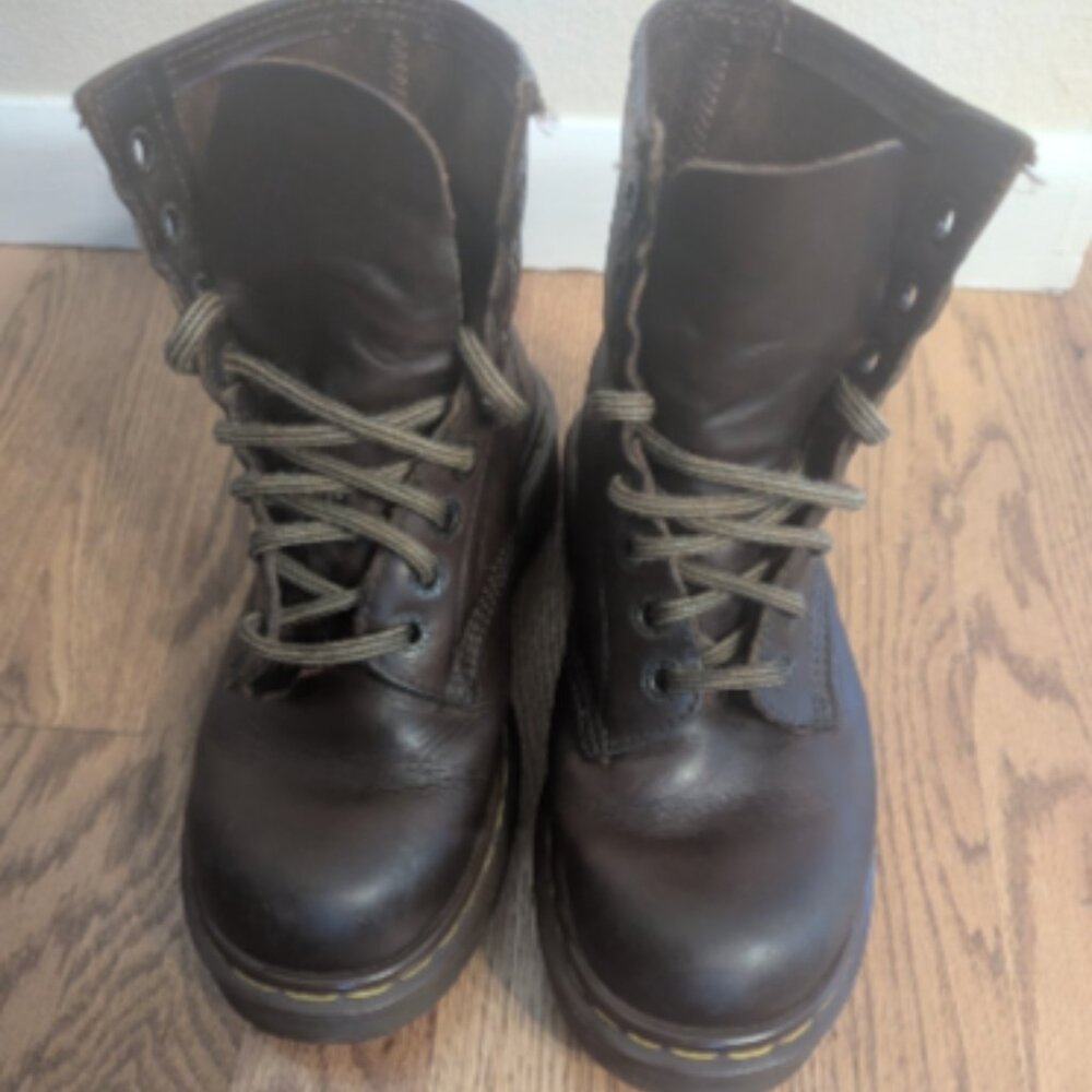 Dr Martens Crazy Horse 1460 Boots Size 4 Men / Boys